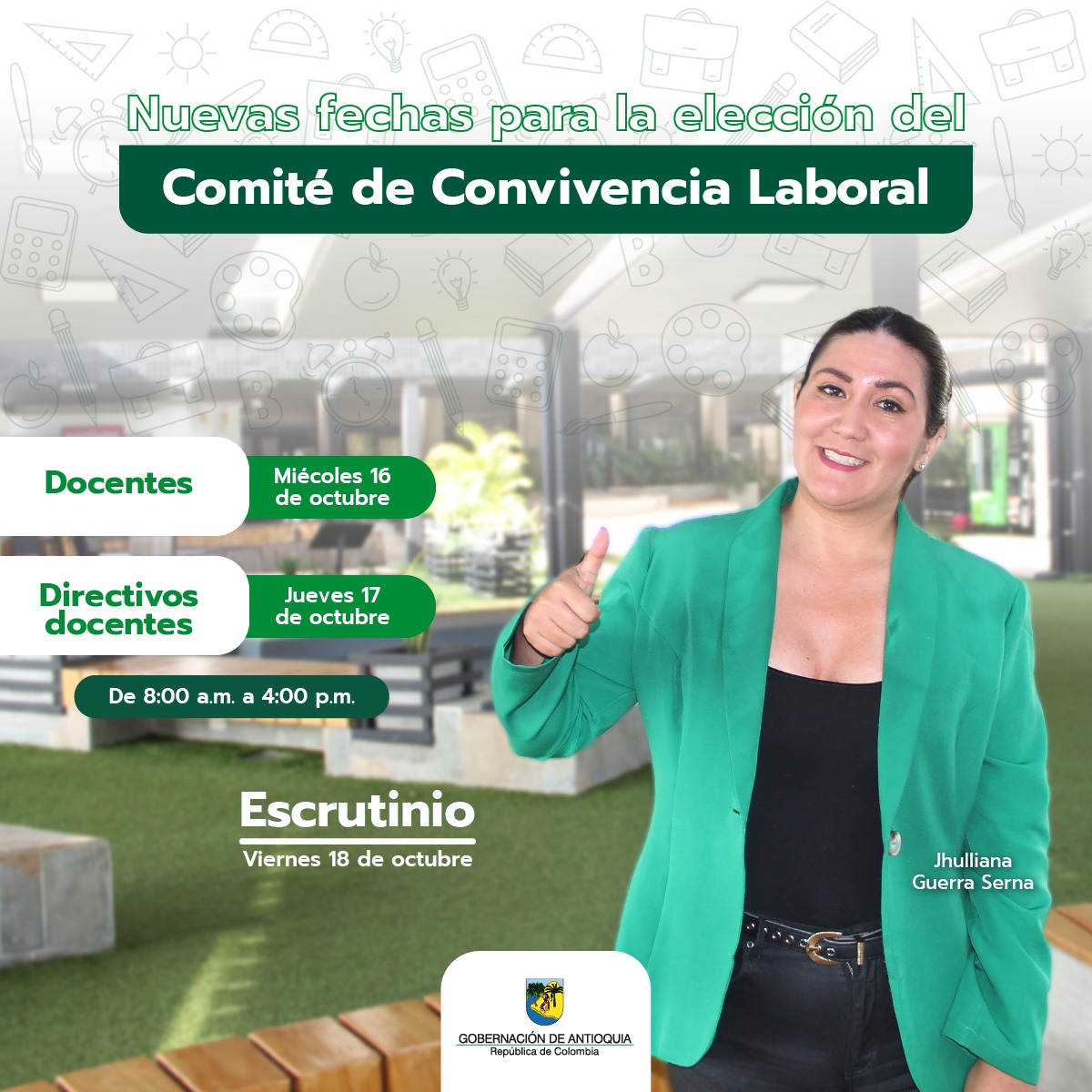 nuevas fechas comite convivencia laboral