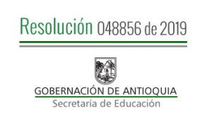 Resolución 048856 de 2019 - Por el cual se emite el resultado de la evaluación de obras escritas por docentes