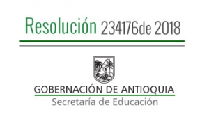 Resolución 234176 de 2018 - Por medio de la cual se adopta la convocatoria y el procedimiento para la elección de los representantes del personal Docente y Directivo Docente en el Comité de Convivencia Laboral