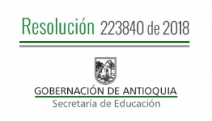 Resolución 223840 de 2018 - Por la cual se adopta el Plan Operativo Anual de Inspección, Vigilancia y Control para la vigencia 2018