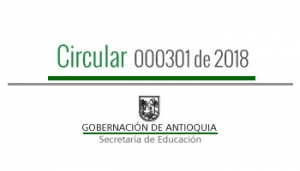 Circular 000301 de 2019 - Directrices para el proceso de evaluación, clasificación y fijación de las tarifas de matrícula, pensiones, cobros periódicos y otros cobros periódicos, para el año académico 2020