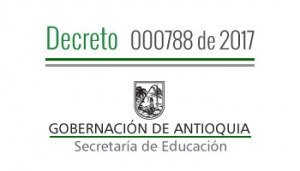 Decreto 000788 de 2017 - Por la cual se confiere Comisión de Servicios Remunerada a los educadores que se indican a continuación, en el Programa &quot;Todos a Aprender&quot;