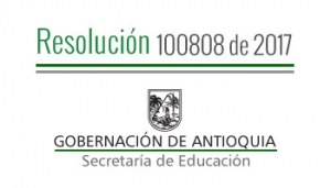 Resolución 100808 de 2017 - Por la cual se concede una Comisión de Servicios remunerada a unos Docentes, Directivos Docentes, para participar en Taller de Refuerzo en cada uno de los modelos flexibles, Aceleración del Aprendizaje y Programa Brújula