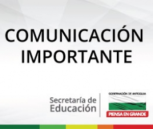 Comunicado sobre el Contrato de servicios de apoyo administrativo, operativo y profesional a los establecimientos educativos