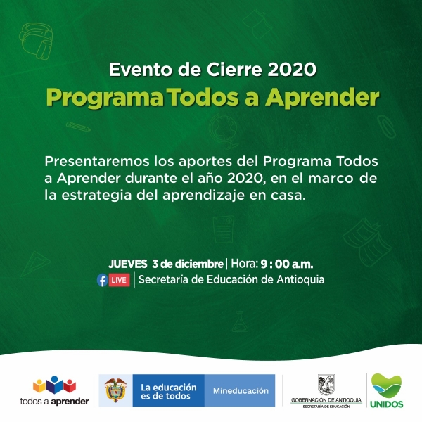 Copia de Evento de Cierre Programa Todos a Aprender