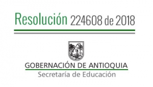 Resolución 224608 de 2018 - Por la cual se concede permiso sindical remunerado a unos Servidores Públicos que hacen parte de ADEA para asistir al Primer Encuentro Regional de Mujeres ADEA