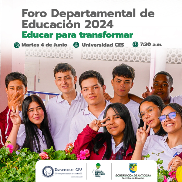 Invitación a participar en el Foro Educativo Departamental del año 2024 de manera Virtual a través del canal Institucional YouTube de la Secretaría de Educación.