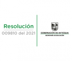 Resolución 009810 del 2021