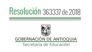 Resolución 363337 de 2018 - Por la cual se concede Comisión de Servicios Remunerada a unos Docentes y Directivos Docentes pagados por el Sistema General de Participaciones