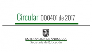 Circular 000401 de 2017 - Orientaciones para la promoción de la Semana de Prevención de Embarazo en la adolescencia, septiembre 18 al 29 de 2017