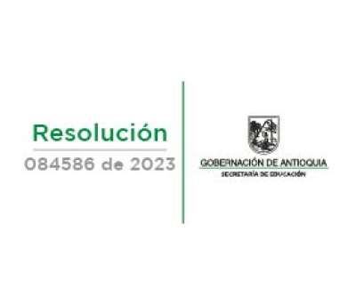 Resolución 84586 De 2023